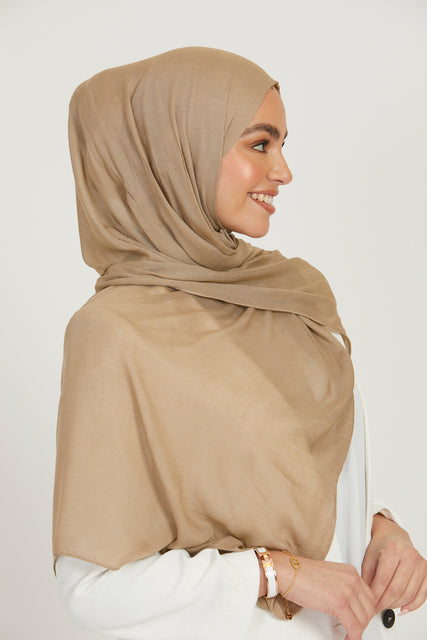 Premium Viscose Hijab - Trench Coat