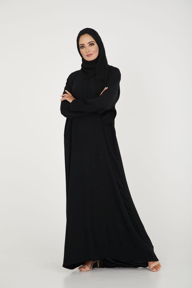 plain-black-abaya-black-nidha-abaya-with-matching-hijab