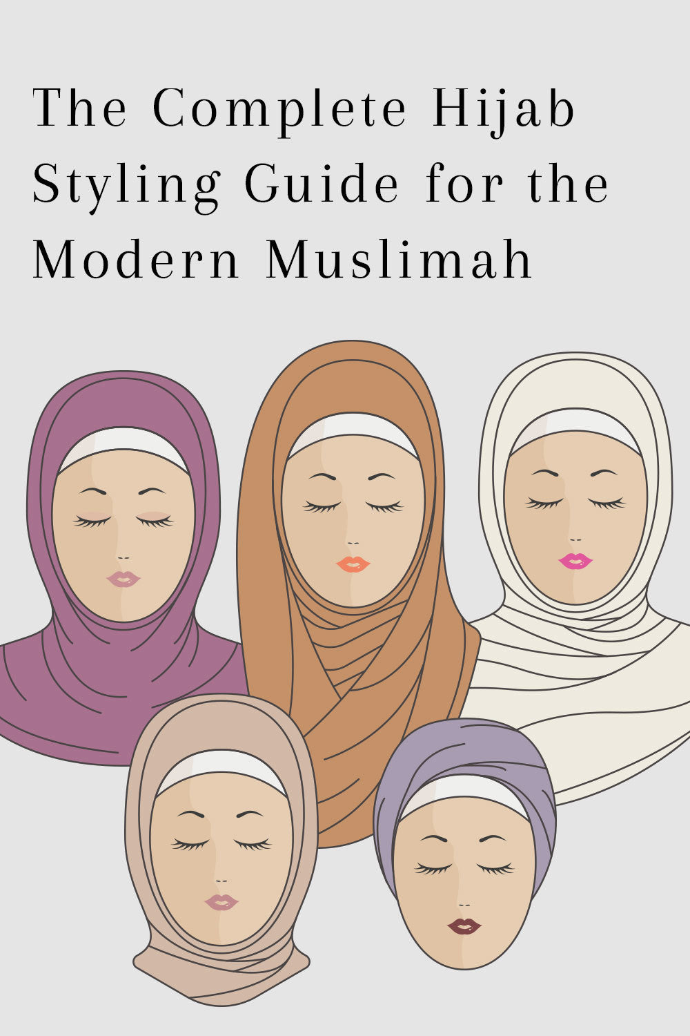 hijab styles for parties step by step