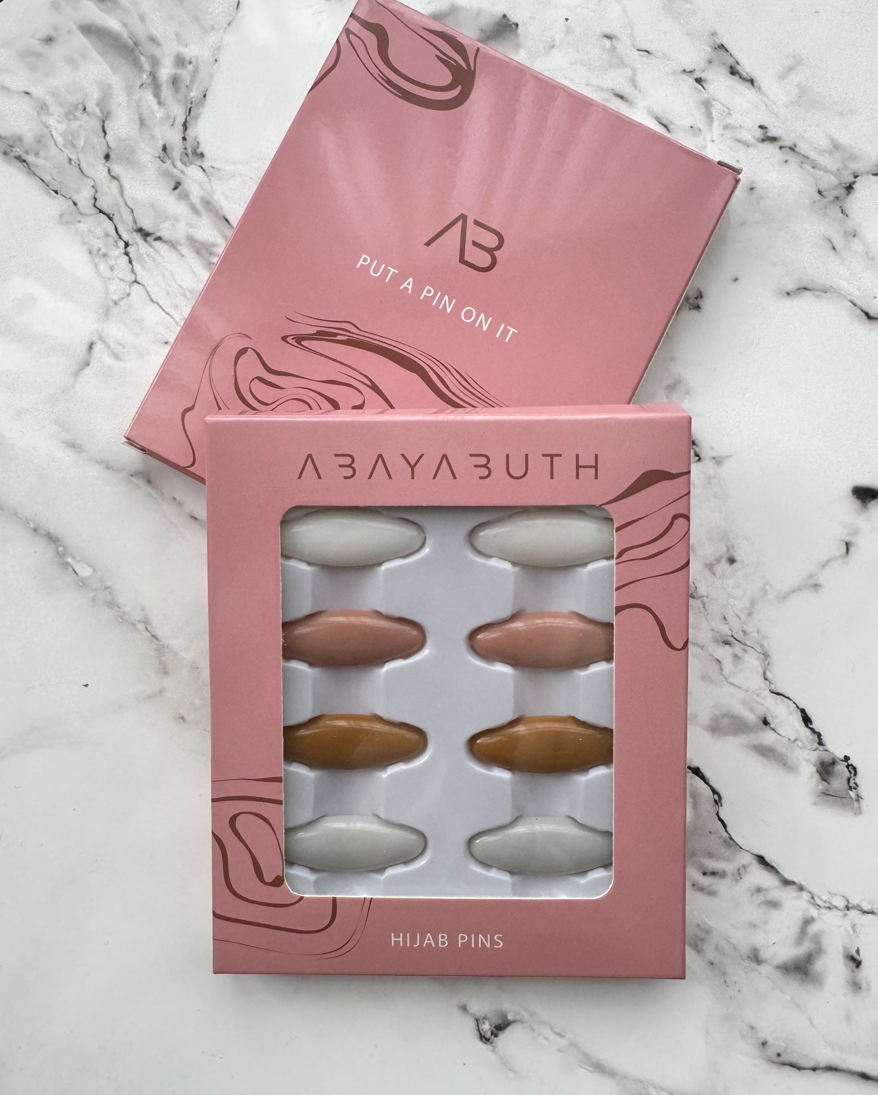 Premium Hijab Pins Neutral - Main Image