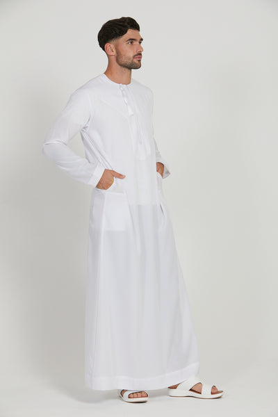 Premium Omani Thobe – Dusty Caramel main image 0