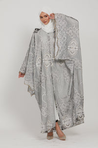 Luxury Embellished Regal Lace Open Farasha - LIMITED EDITION