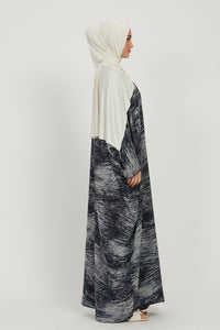 Navy and White Bisht - Limited Edition