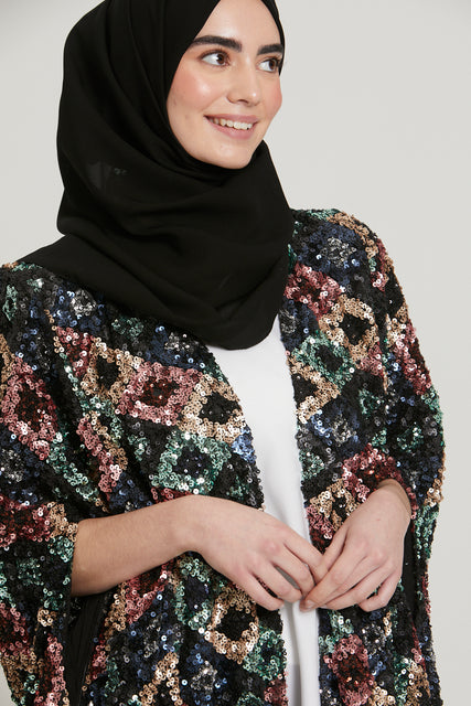Luxury Sequin Cape - LIMITED EDITION