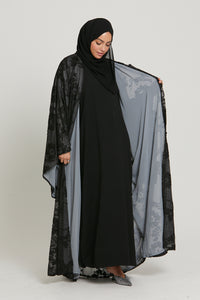 Premium Nidha Inner Slip Dress - Black