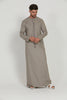 Premium Omani Thobe - Dusty Mocha