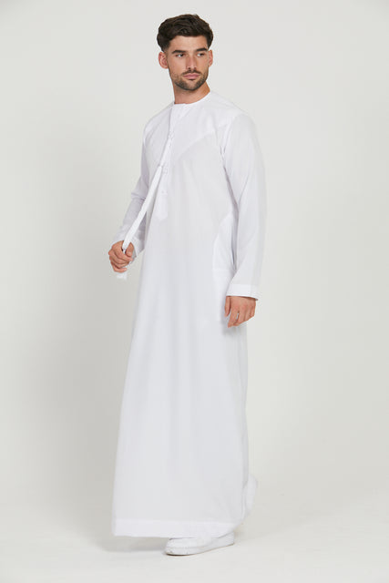 Royal Emirati Thobe - White