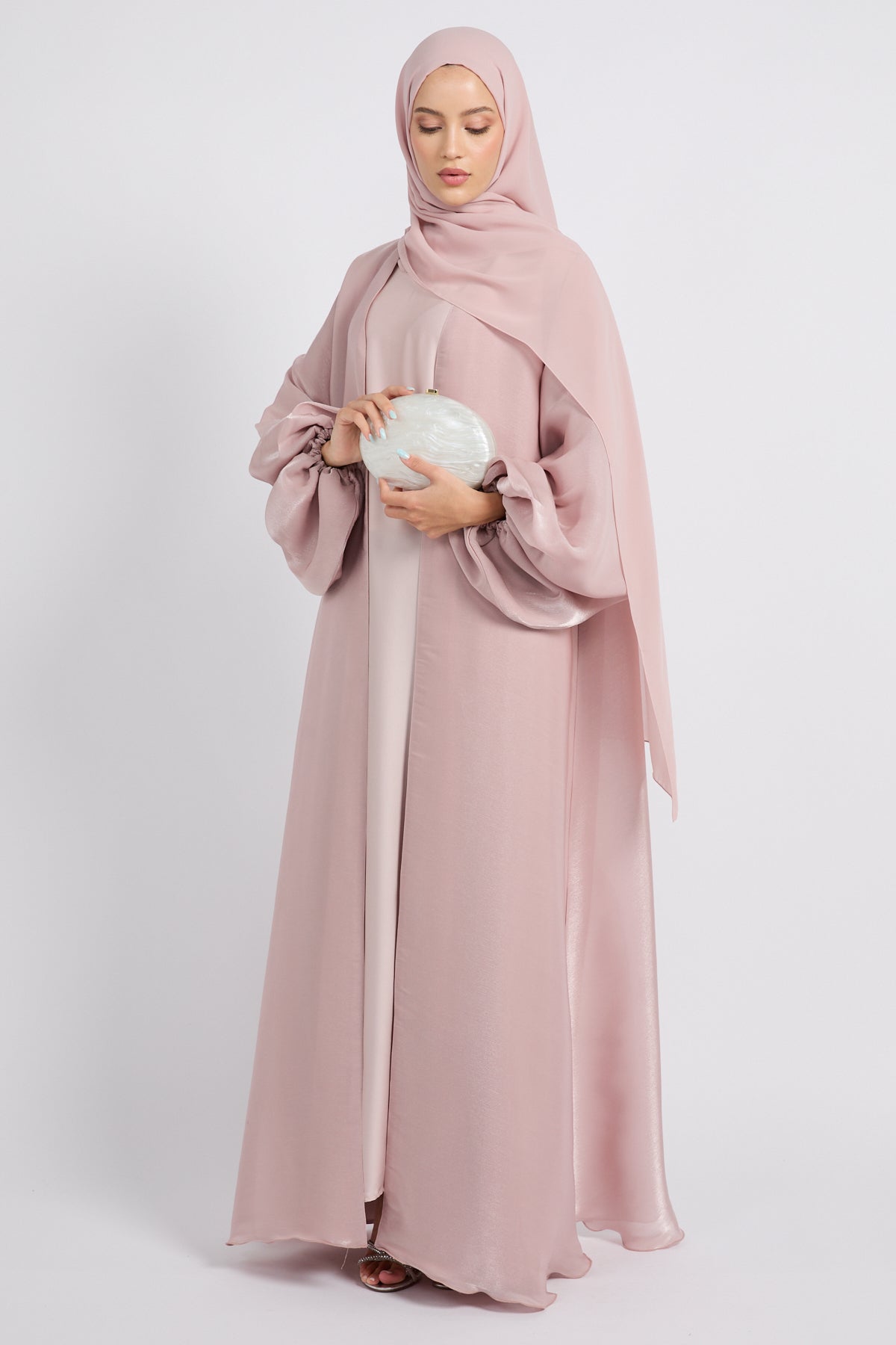 dusty pink abaya dress Dusty Pink - Abaya Amani