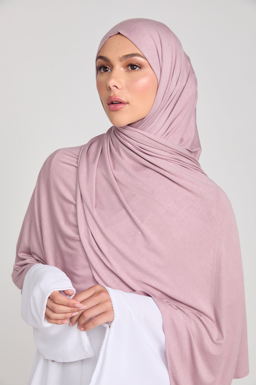 Cotton Candy Jersey Hijab - Main Image