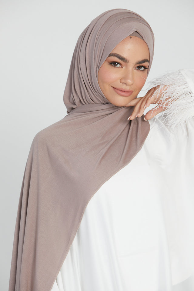 Premium Light Weight Jersey Hijab - History
