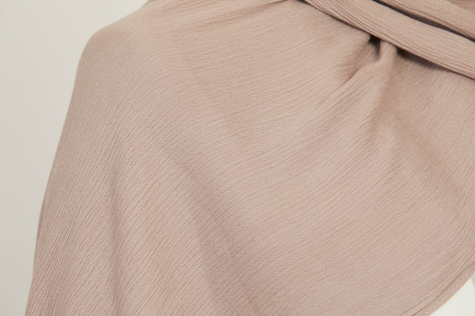Modal Crinkle Hijab - Key