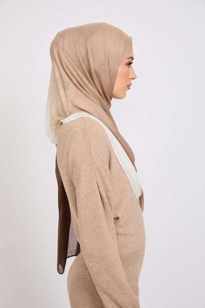 Viscose Shimmer Ombre Hijab main image 1