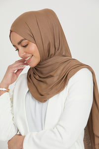 Premium Viscose Hijab - Chocolate Malt