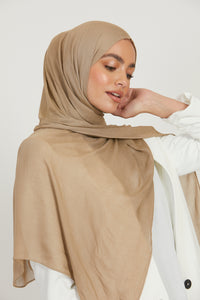 Premium Viscose Hijab - Trench Coat