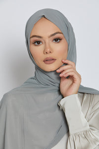 Luxury Soft Chiffon Hijab - Capitals
