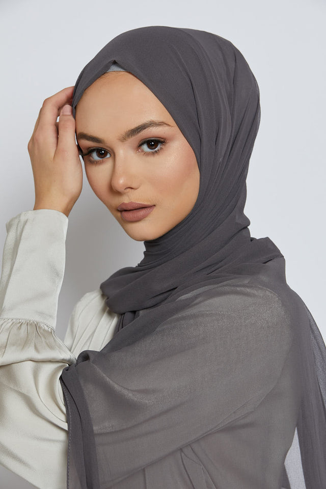 Luxury Soft Chiffon Hijab - French