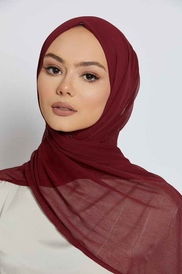 Luxury Soft Chiffon Hijab - Rome