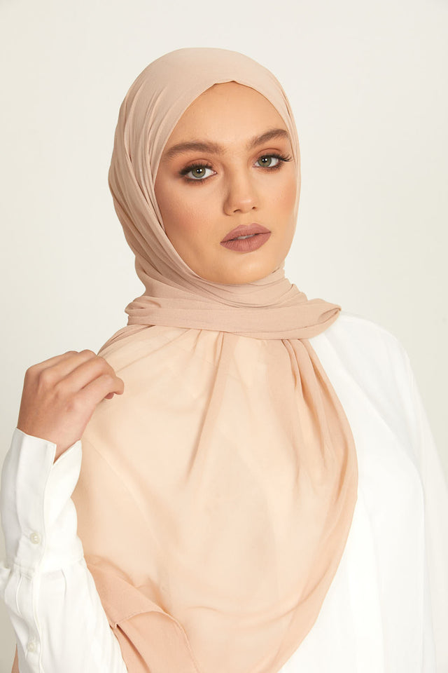 Luxury Soft Chiffon Hijab - Dubai