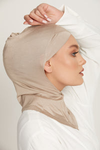 Full Coverage Criss Cross Hijab Caps