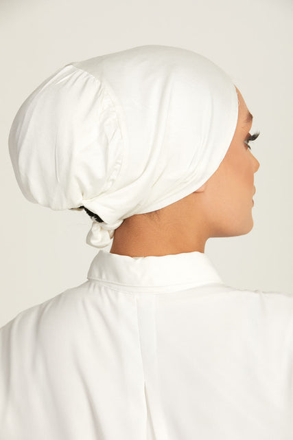 Satin Lined Hijab Undercap - SAXE
