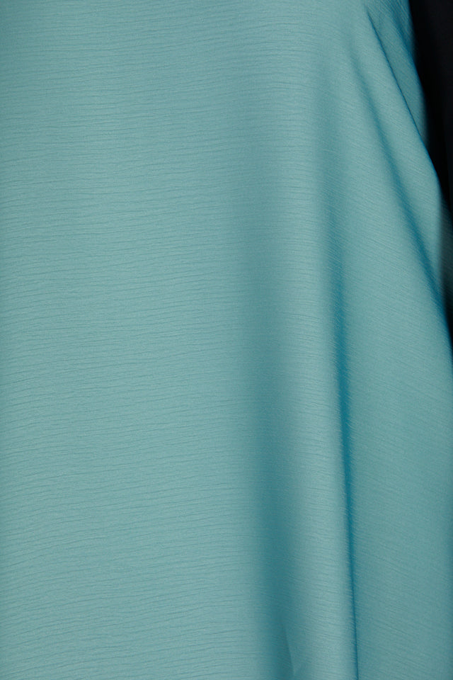 Premium Textured Inner Slip Dress - Aqua Mist
