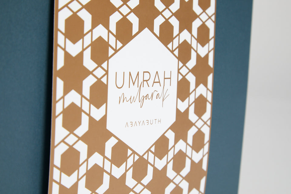 Luxurious Signature Keepsake Gift Box - Umrah Mubarak