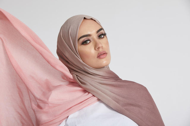 Modal Ombre Hijab - Light Spruce