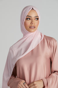 Luxury Georgette Hijab - Baby Pink