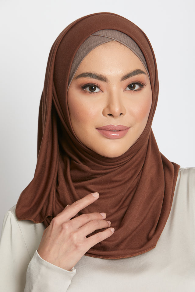 Copper Jersey Hijab