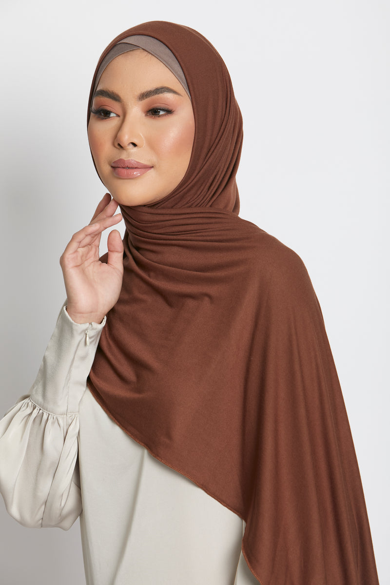 Copper Jersey Hijab