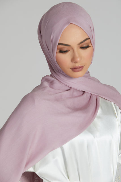 Premium Micro Modal Hijab - Orchid Petal