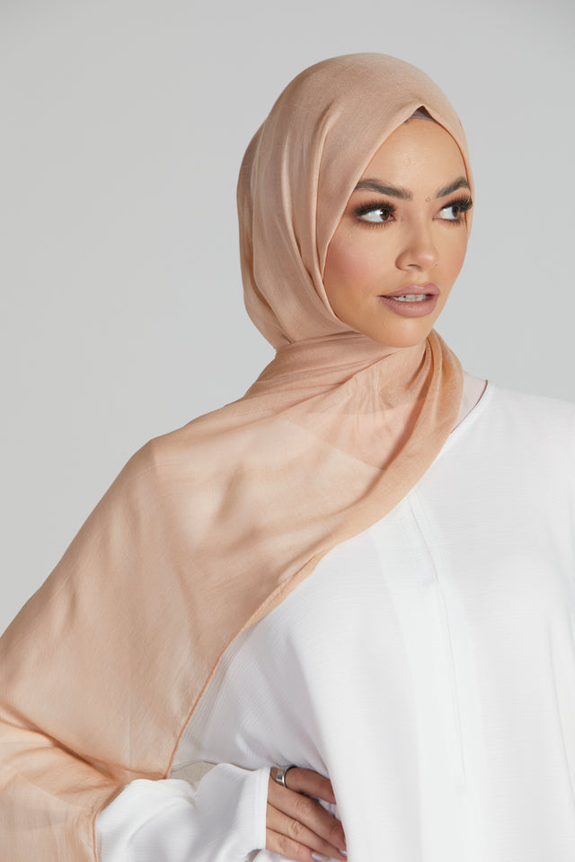 Premium Modal Matt Hijab - Rose Dust