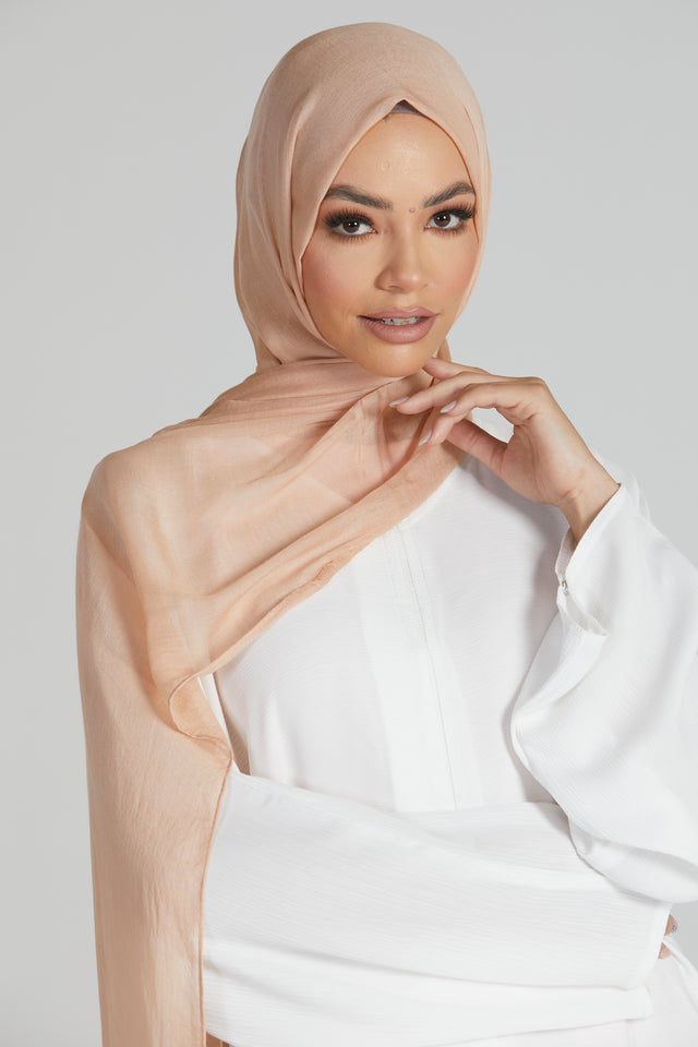 Premium Modal Matt Hijab - Rose Dust